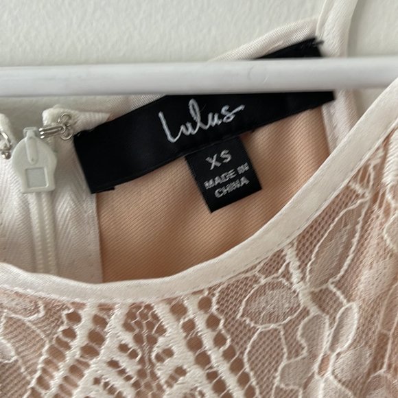 LULUS Your Love Forever White Lace Bodycon Midi Dress NWT - Picture 8 of 10